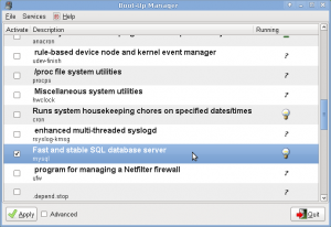 Boot-Up Manager